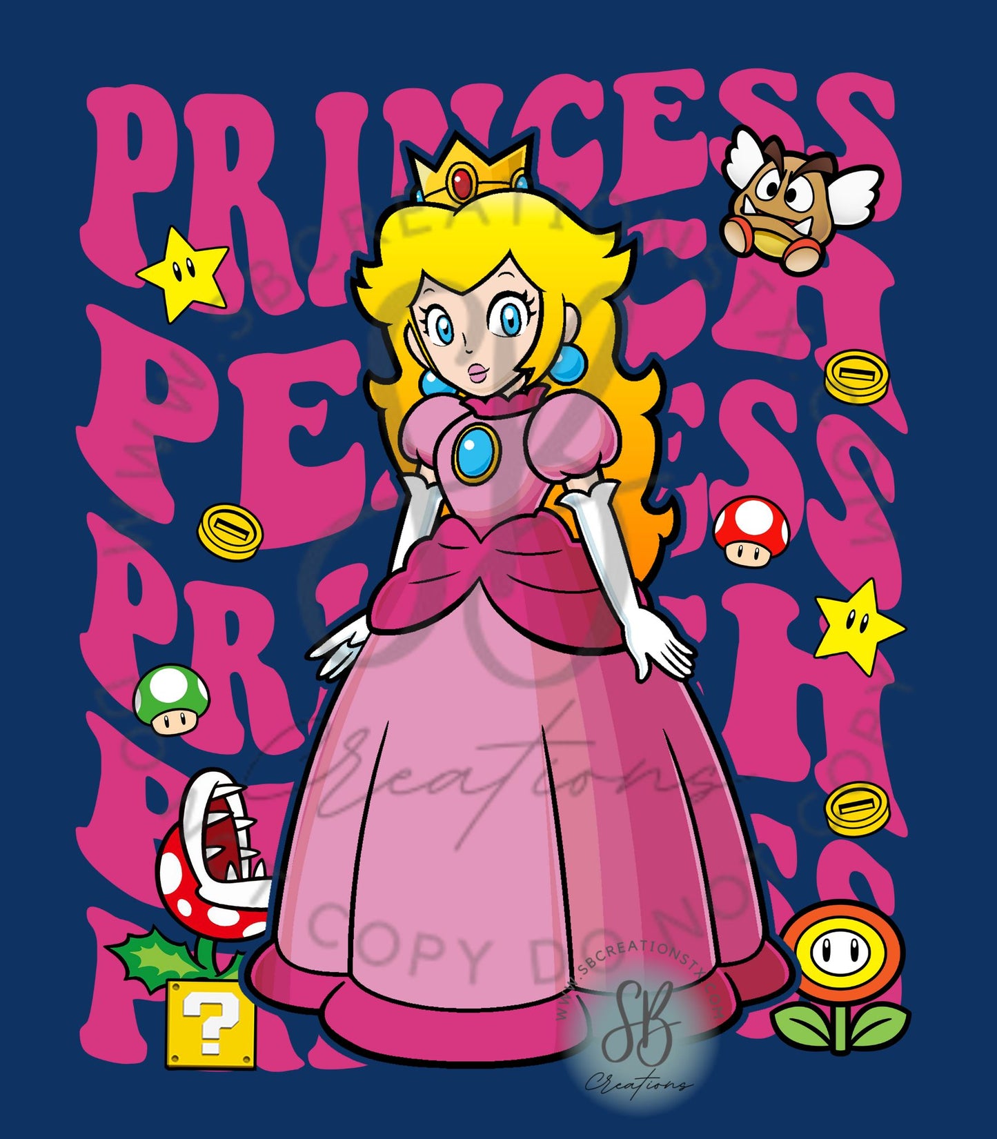 Princess Peach Super Mario