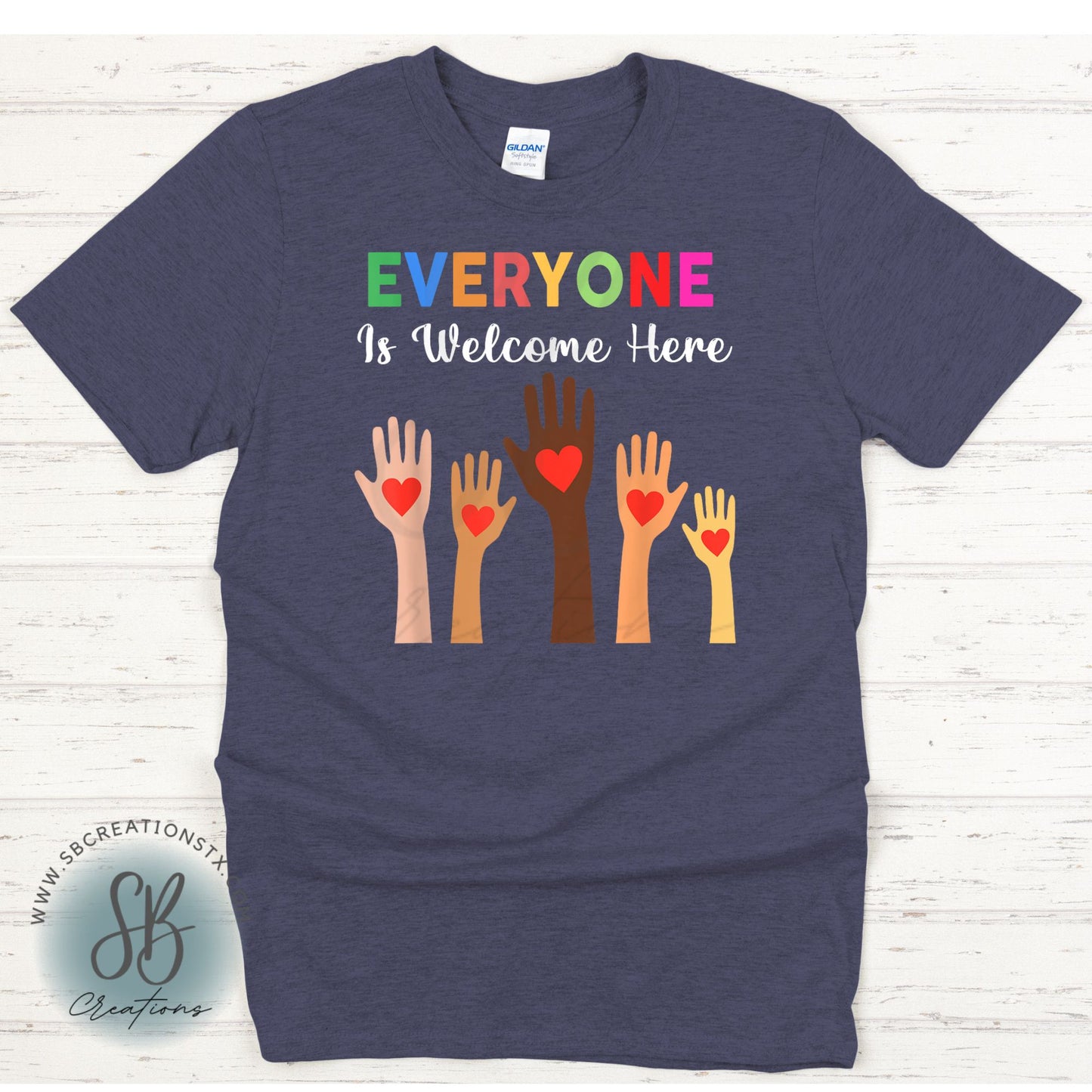 Everyone Welcome Hands