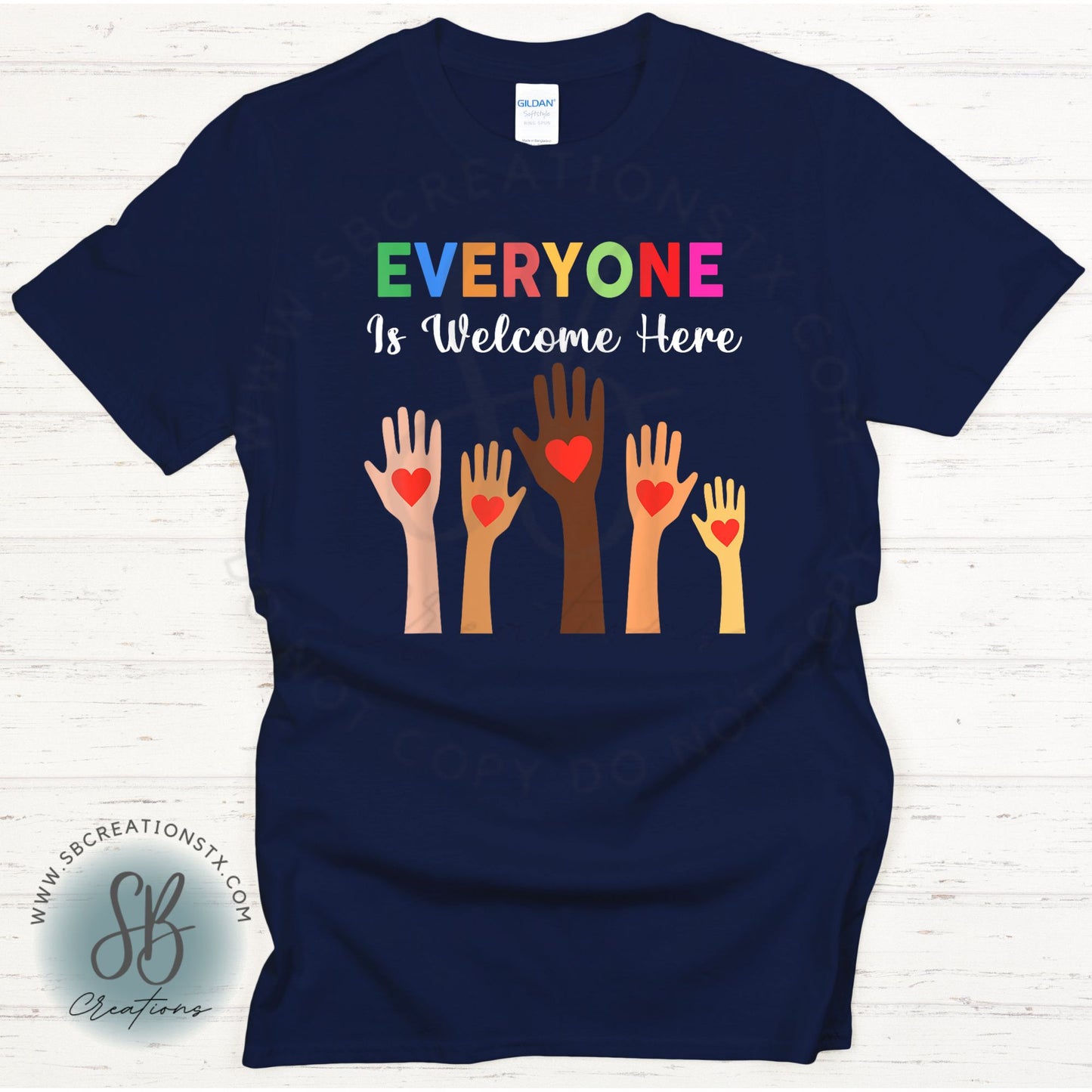Everyone Welcome Hands