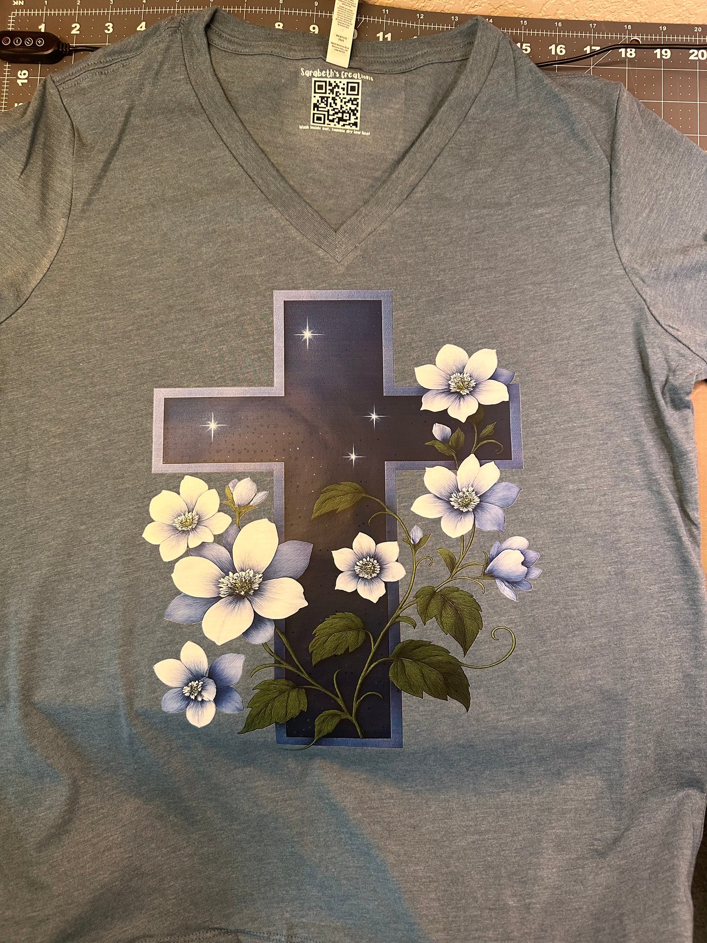 Floral Cross