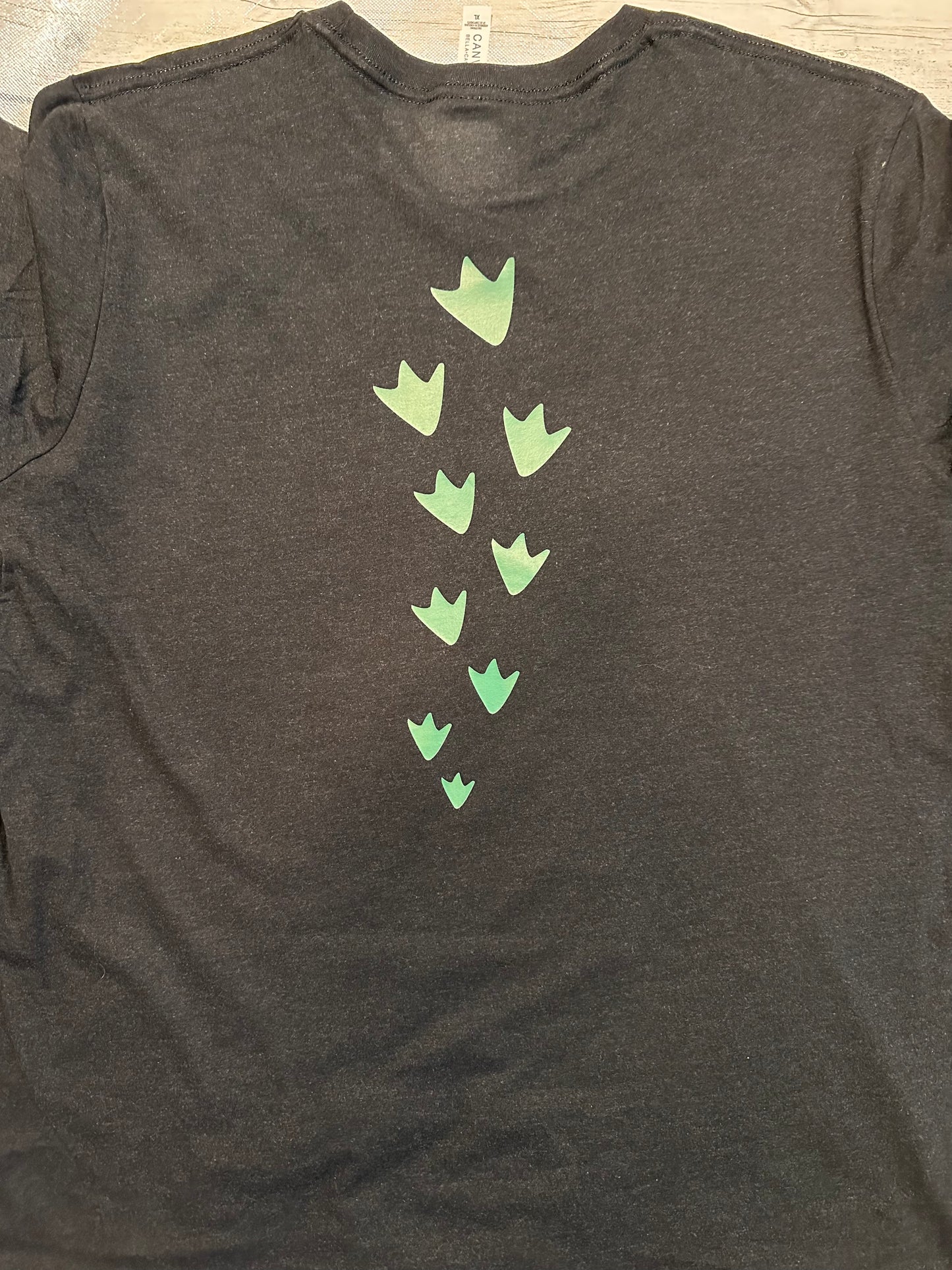Ducks w/ prints on back
