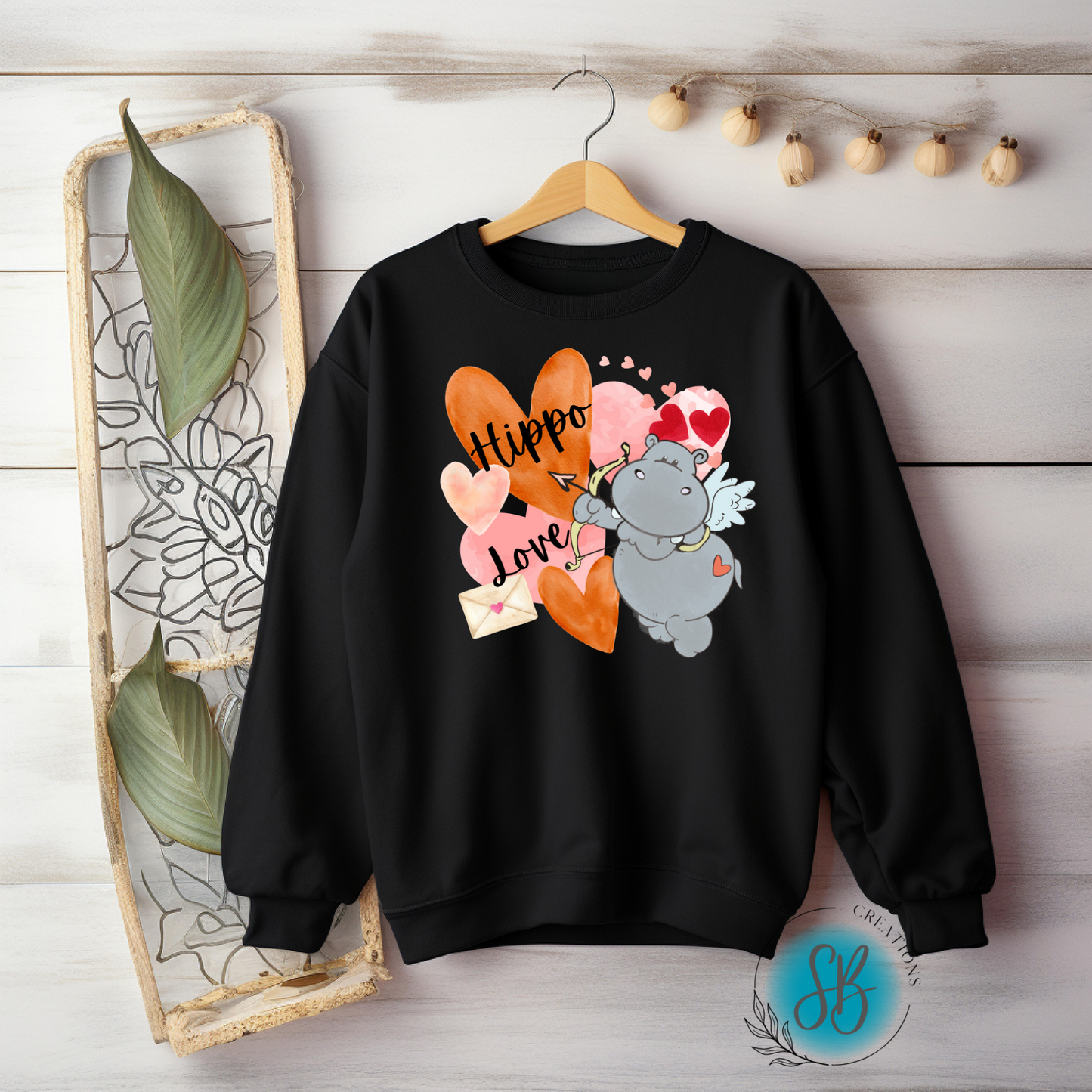 Hippo Love Sweatshirt