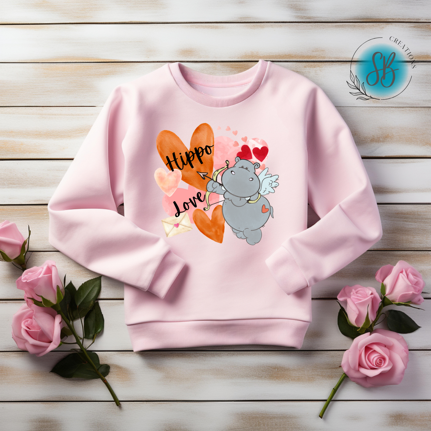 Hippo Love Sweatshirt