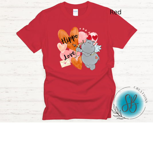 Hippo Love T-shirt