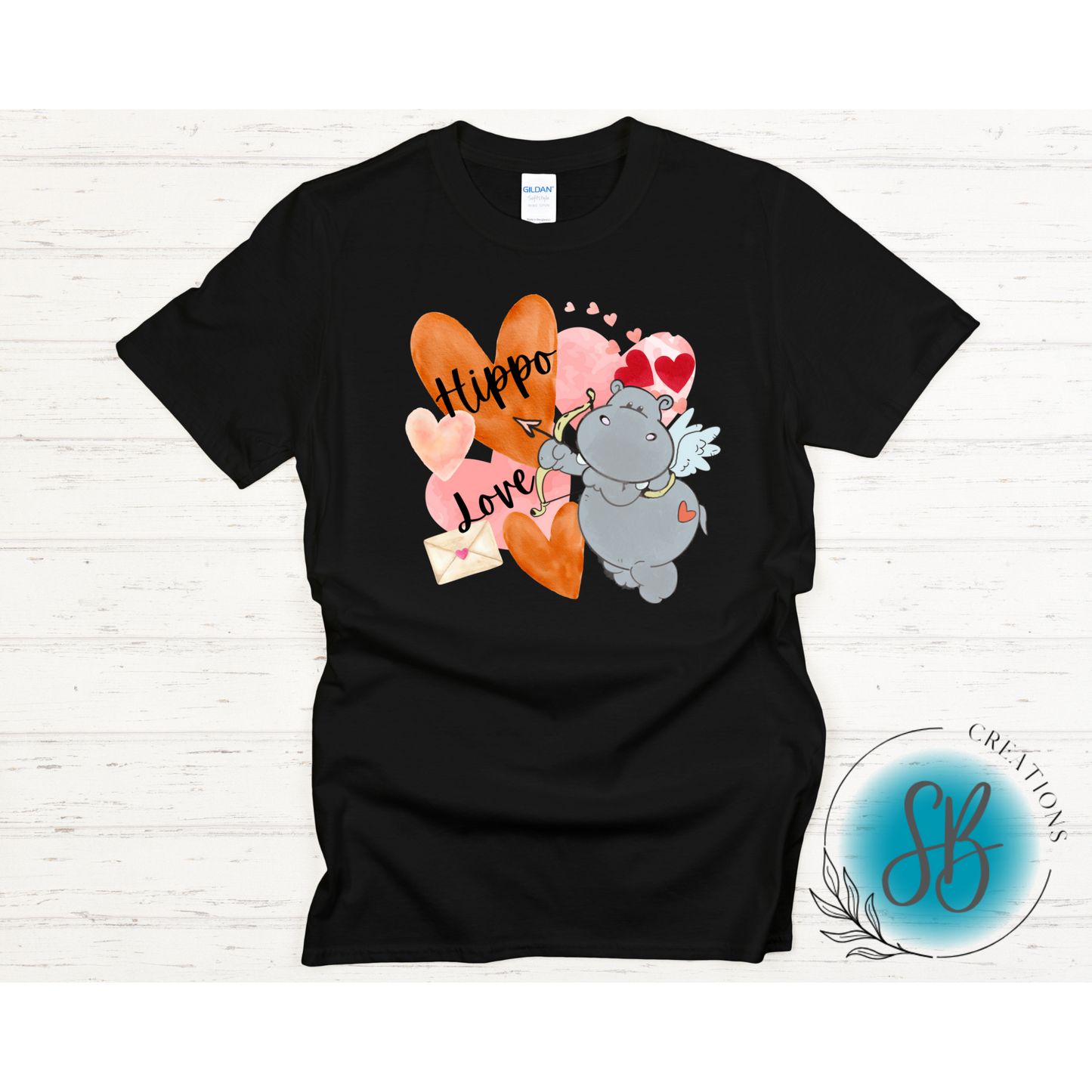 Hippo Love T-shirt YOUTH