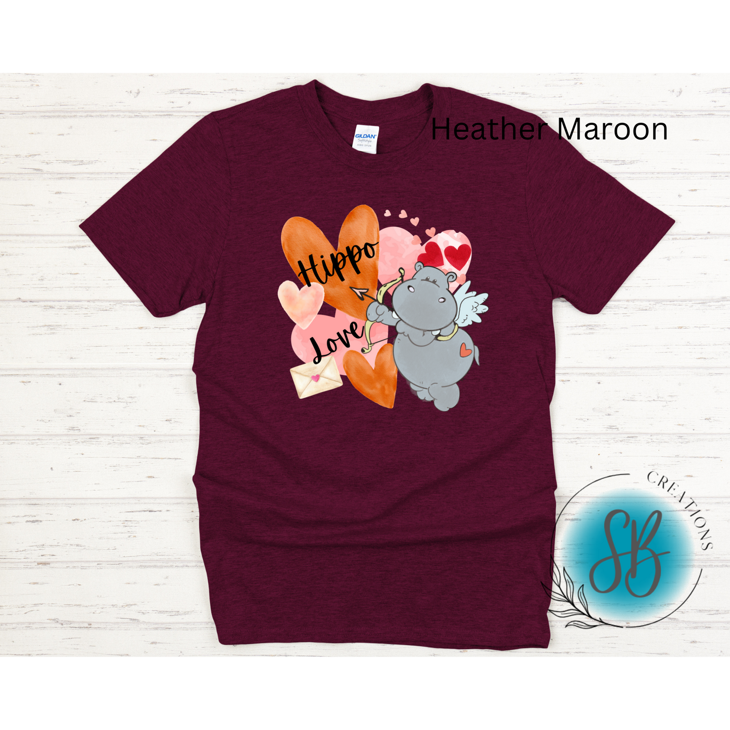 Hippo Love T-shirt