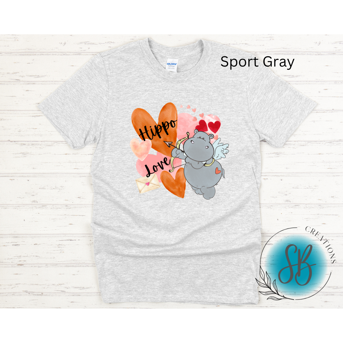 Hippo Love T-shirt