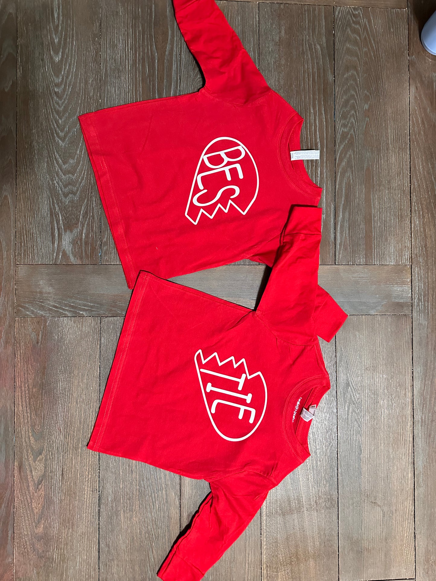 Besties YOUTH Hearts (2 shirts)