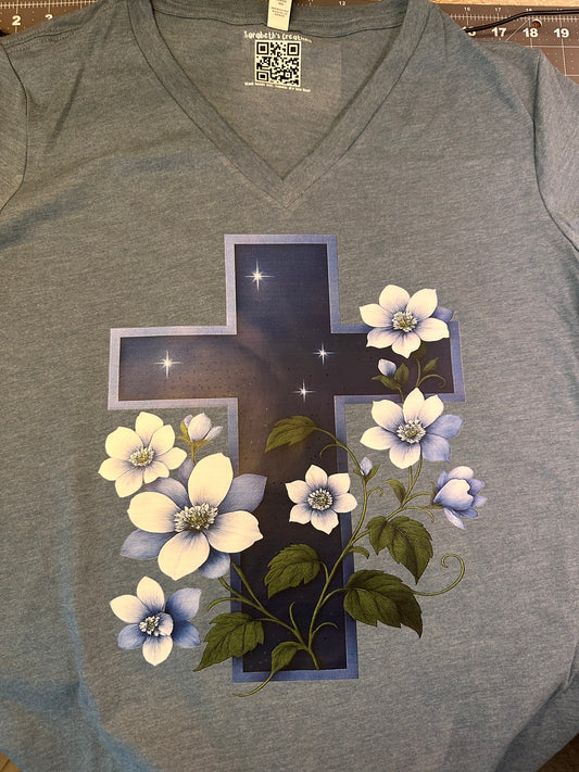 Floral Cross
