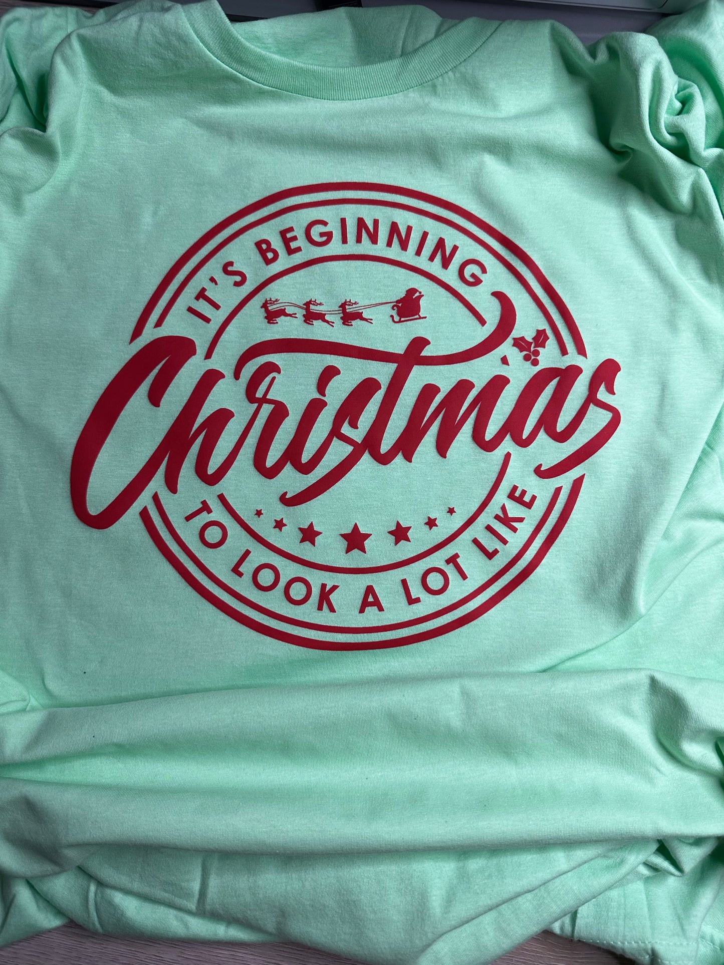 Beginning Christmas (Red Design)