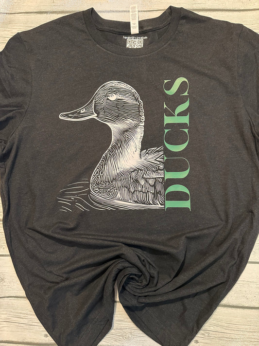 Ducks w/ prints on back