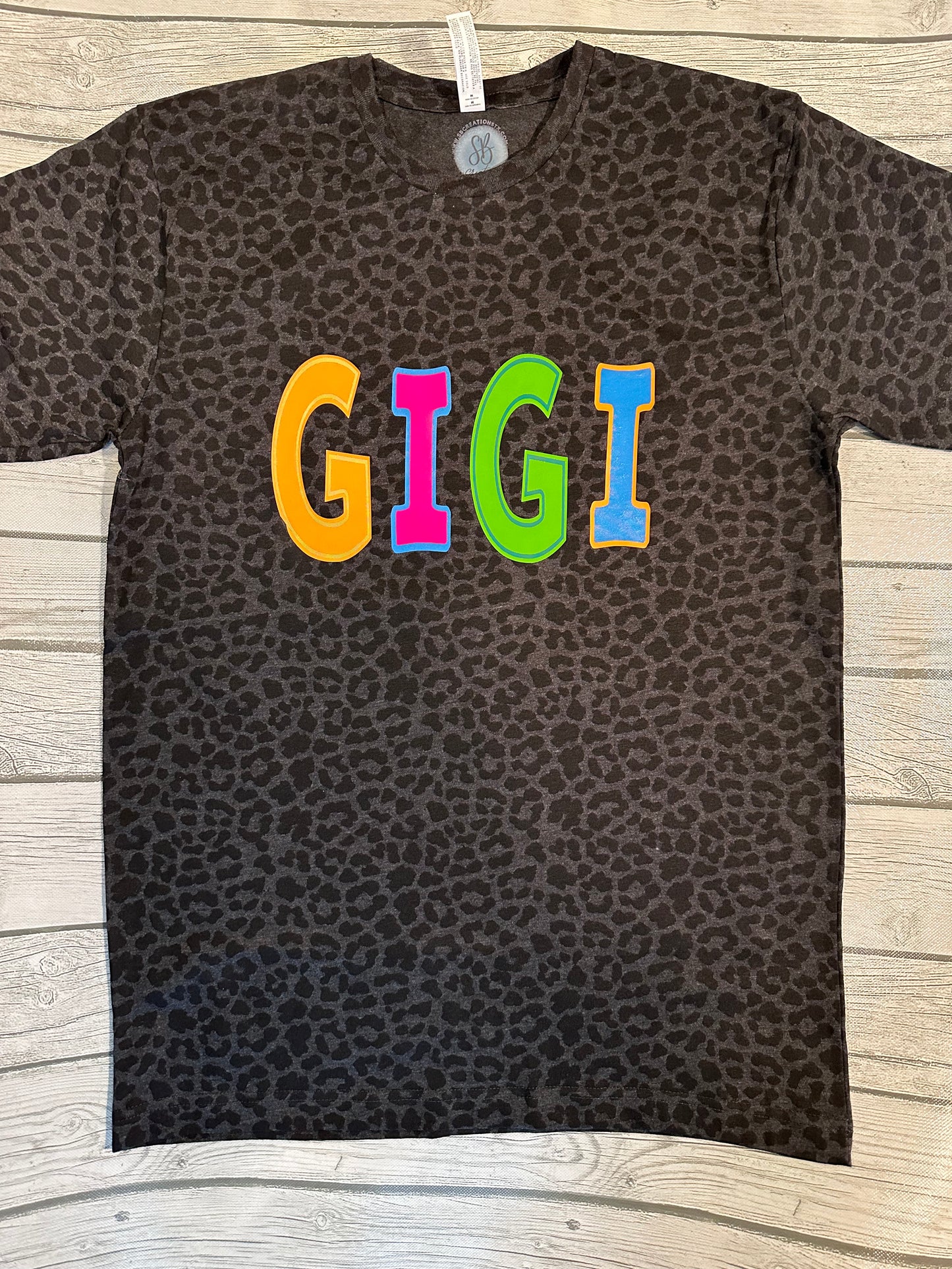 GiGi Leopard Shirt - Custom